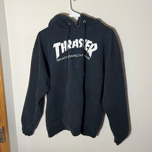black thrasher hoodie